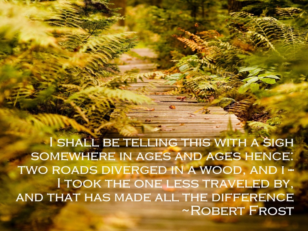 robert frost the road not traveled